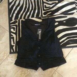 Dangerfield Velvet vest size 20 AU New ( fits16-18 US)